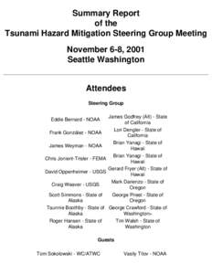 Warning systems / Tsunami / Oceanography / Emergency management / Nature / Physical oceanography / Risk management / Pacific Tsunami Warning Center / Tsunami warning system / Flood / National Oceanic and Atmospheric Administration / NOAA Center for Tsunami Research