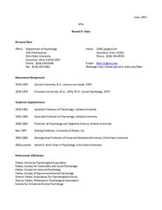 Attitude / Year of birth missing / Psychologists / Princeton University Department of Psychology / Behavioural sciences / Jon Krosnick / Thomas Llewelyn Webb / Psychology / Social psychology / Russell H. Fazio