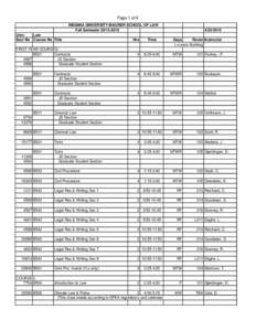 Page 1 of 6 INDIANA UNIVERSITY MAURER SCHOOL OF LAW Fall Semester Fall Semester