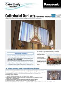 Case Study - Projector - Cathedral of Our Lady (Frauenkirche) in Munich  Category House of worship