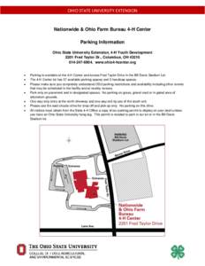 Parking / Association of Public and Land-Grant Universities / North Central Association of Colleges and Schools / Ohio State University / Parking lot / Transport / Road transport / Land transport