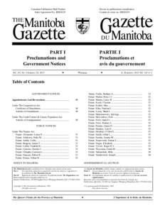 azette G Canadian Publication Mail Product Sales Agreement No[removed]
