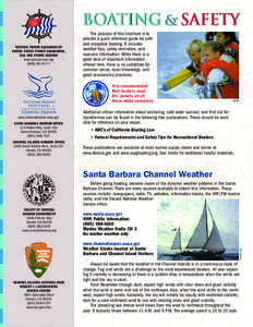 Boating & Safety VENTURA POWER SQUADRON OF UNITED STATES POWER SQUADRONS, SAIL AND POWER BOATING www.ventura-usps.org[removed]