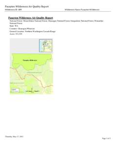 Pasayten Wilderness / Wilderness / Geography of the United States / Washington / Carex / Botrychium / Cascade Range / Mount Baker-Snoqualmie National Forest / Physical geography / Okanogan National Forest