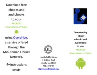 Download free ebooks and audiobooks