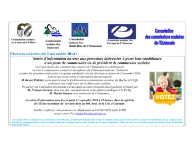 Commission scolaire au Coeur-des-Vallées Commission scolaire des Draveurs