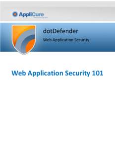 dotDefender Web Application Security Web Application Security[removed]