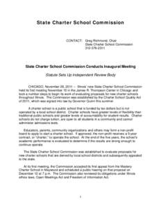 Illinois Charter Schools Commission