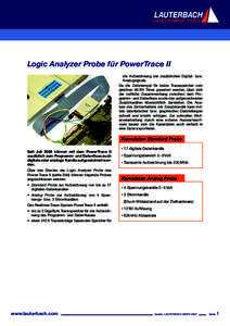 Logic Analyzer Probe für PowerTrace II