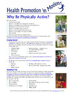 “Fall” Into a Physical Activity Routine