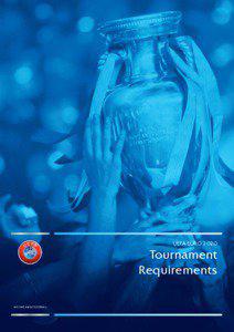 UEFA EURO 2020 Bid – Tournament Requirements