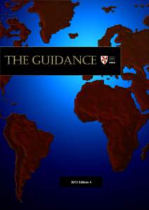 2013 Edition 4  THE GUIDANCE 2013 Edition 4  The Chartered Institute of Arbitrators