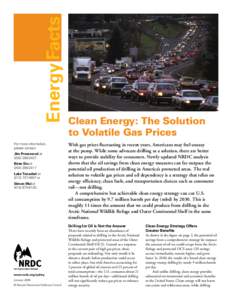 Energy Facts For more information, please contact Jim Presswood atBrian Siu at