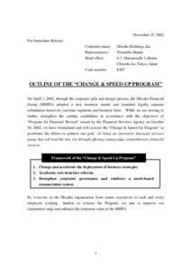 Mizuho Financial Group / Mizuho Bank / Mizuho Financial Strategy / Mizuho Trust & Banking / Mizuho Securities / Mizuho Corporate Bank / Trust & Custody Services Bank / Hana Financial Group / Industrial Bank of Japan / Economy of Japan / Investment banks / Investment