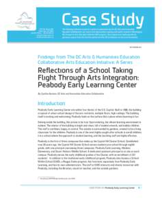 E-learning / Education / DC Arts and Humanities Education Collaborative / Arts integration