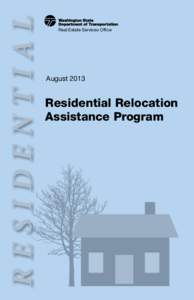 RESIDENTIAL  Real Estate Services Office August 2013