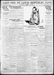 The St. Louis Republic (St. Louis, Mo). (St. Louis, MO[removed]p ].