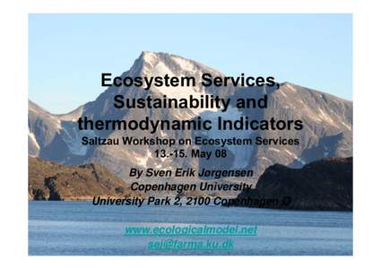Exergy / Thermodynamic free energy / Physics / Functions of state / Ecology / Work / Ecosystem / State functions / Chemistry / Thermodynamics