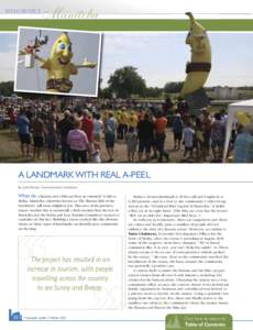 Manitoba  MEMORAblE a lanDMarK With real a-peel By Lynne Bereza, Communications Coordinator