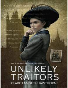 CHAPTER ONE CHESTER SQUARE, LONDON JANUARY 16th, 1913 It all started with a revolver. At least in Ursula’s mind it did. Not the arrest. Not Chief Inspector Harrison’s face or even Lord Wrotham’s impassive response