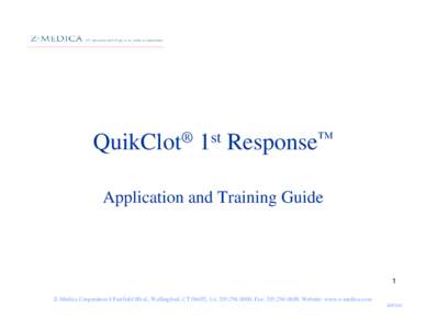 Microsoft PowerPoint - 1st Response Training Guide[removed]Final ZMT001