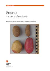 Potatoes / Flour / King Edward potato / Swedish cuisine / Sweet potato / Food and drink / Staple foods / Tubers