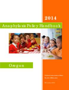 Anaphylaxis Policy Handbook