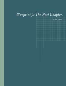 Blueprint for The Next Chapter  ™ MAY 2005