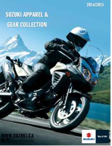 [removed]SUZUKI APPAREL & GEAR COLLECTION  A1