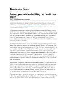 Medical ethics / Euthanasia / Hospice / Medical terms / Health care proxy / Palliative care / End-of-life care / Palliative sedation / Surrogate decision-maker / Medicine / Health / Healthcare law