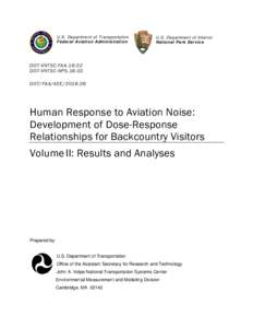 Development of Dose-response relationships