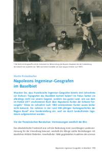 1 Die Karte als Kriegswaffe und als Instrument zur Beherrschung des Raumes: Napoleon bei der Vorbereitung der Schlacht von Austerlitz von 1805 nach einem Gemälde von Jean-Jacques Scherrer (um[removed]Martin Rickenbacher 