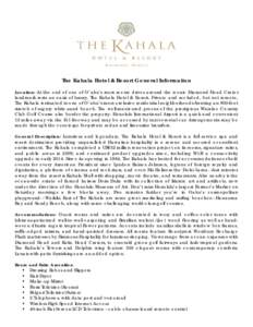 Microsoft Word - 2014Kahala Media Fact Sheet10[removed]doc
