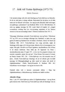 17. Átök við Vestur-Þjóðverja[removed]Meike Stommer Í lok sjöunda áratugar urðu átök milli Íslendinga og Vestur-Þjóðverja um fiskimiðin.