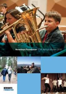 Newsboys Foundation 117th Annual Report 2010  Melbourne newsboys c1900 ii