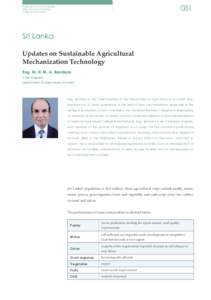 081  Regional Forum on Sustainable Agricultural Mechanization in Asia and the Pacific