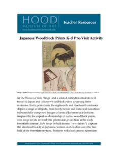 Japanese art / Shin-hanga / Woodblock printing / Ukiyo-e / Visual arts / Printmaking