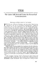 History of NLM Chapter 23