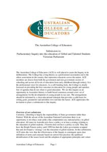 Educational psychology / Intellectual giftedness / Giftedness / Tracking / Special education / Gifted Child Quarterly / Rationale for gifted programs / Gifted Education Resource Institute /  Purdue University / Education / Gifted education / Alternative education