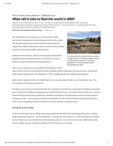 [removed]What will it take to feed the world in 2050? - CSMonitor.com The Christian Science Monitor – CSMonitor.com