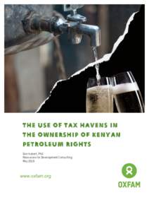 The Use of Tax Havens in the Ownership of Kenyan Petroleum Rights