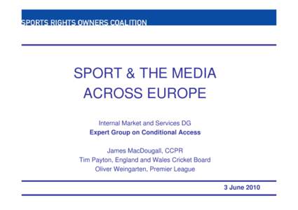 England and Wales Cricket Board / Sport in the United Kingdom