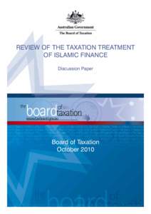 Microsoft Word - Islamic Finance Discussion Paper FINAL.doc