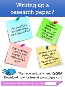 Reference management software / Qualitative research / Library 2.0 / Reference / Qiqqa / Portable Document Format