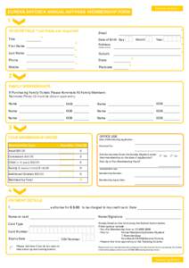 Submit by Email  EUREKA SKYDECK ANNUAL SKYPASS MEMBERSHIP FORM 1 YOUR DETAILS * (all fields are required)