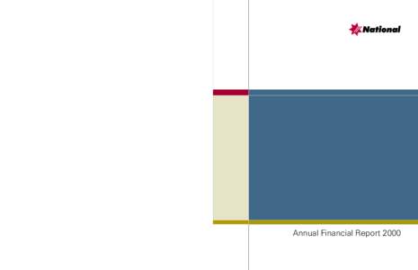 ANNUAL FINANCIAL REPORT 2000 Annual Financial Report 2000  Principal establishments