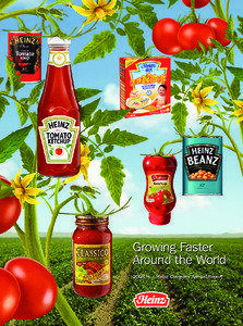 Growing Faster Around the World 2008 H. J. Heinz Company Annual Report