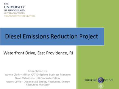 Diesel Emission Reduction Project