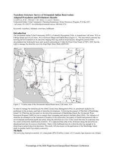 BACK  Nearshore Structure Survey of Swinomish Indian Reservation: Adapted Procedures and Preliminary Results  LovellFord, R.M.1, Mitchell, T.M., Klein, L.A and E. Haskins