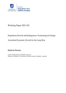 Economic theories / Capital / Innovation / Endogenous growth theory / Neoclassical growth model / Development economics / Productivity / Schumpeterian growth / Capital deepening / Economic growth / Economics / Macroeconomics